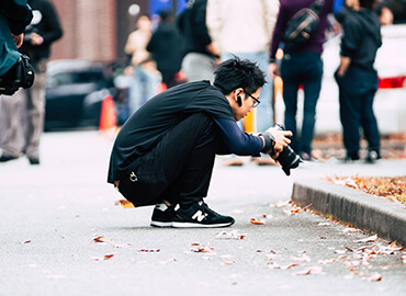 カメラマン、zaru