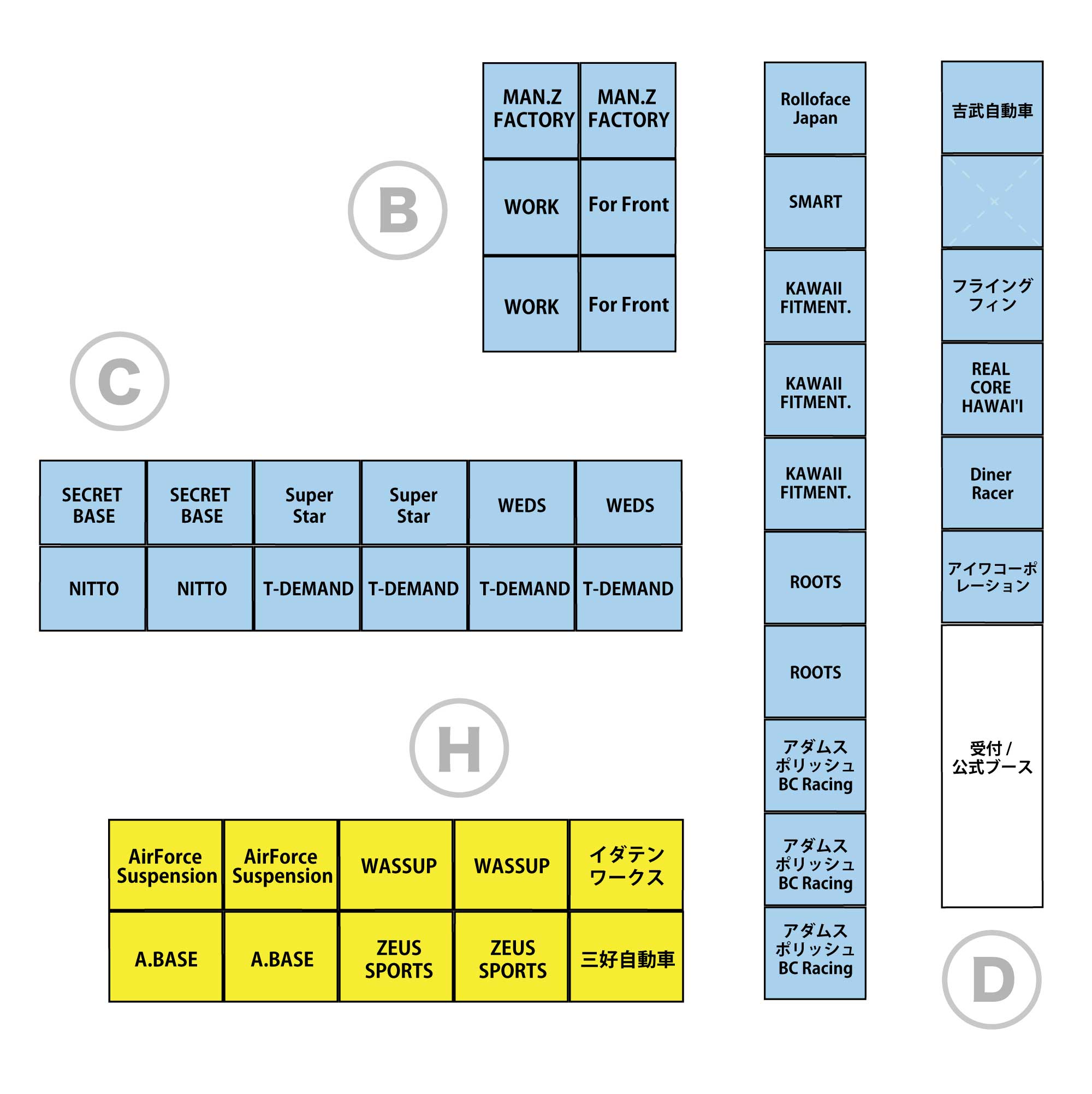 ベンダーブースMAP