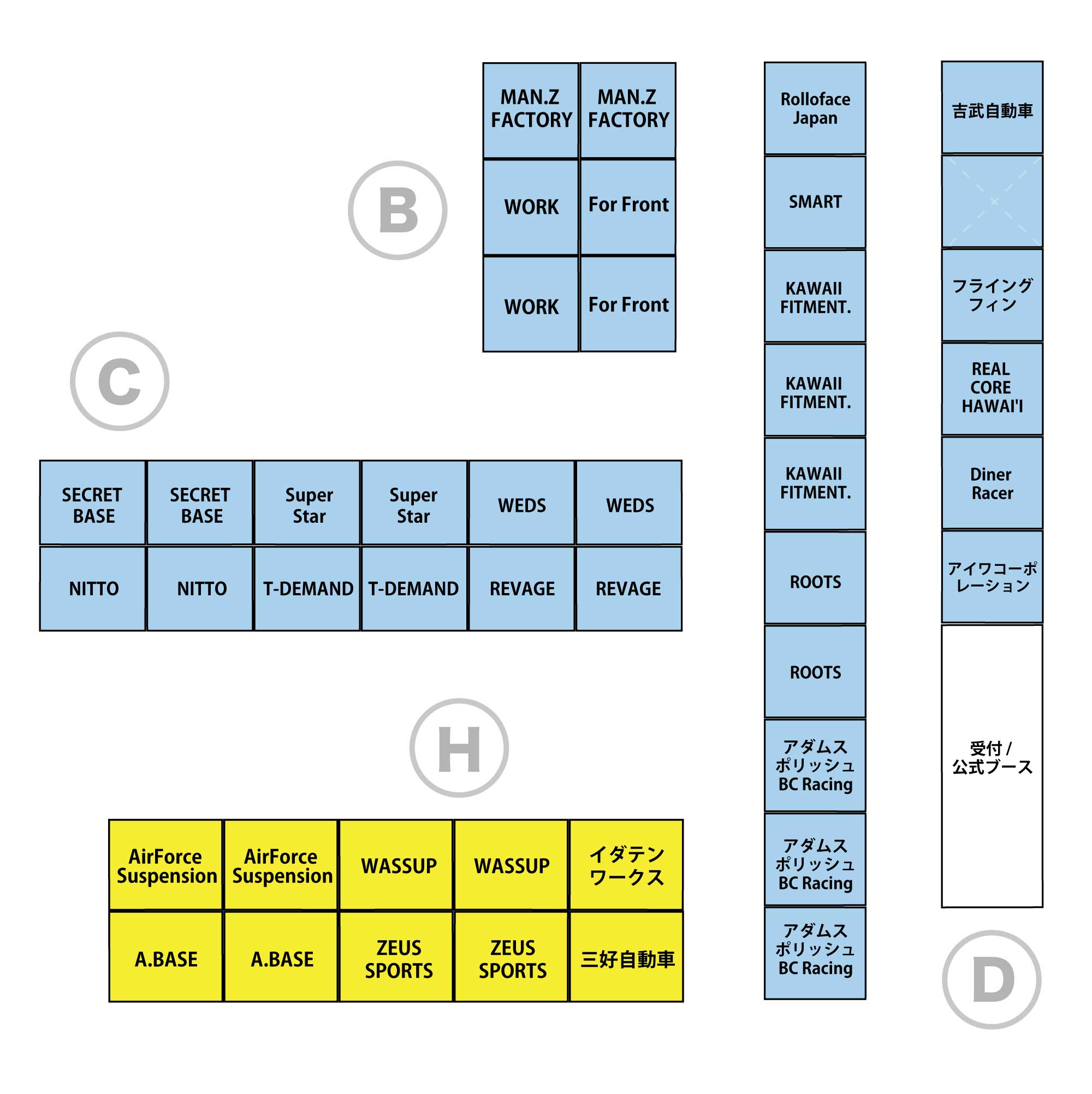 ベンダーブースMAP